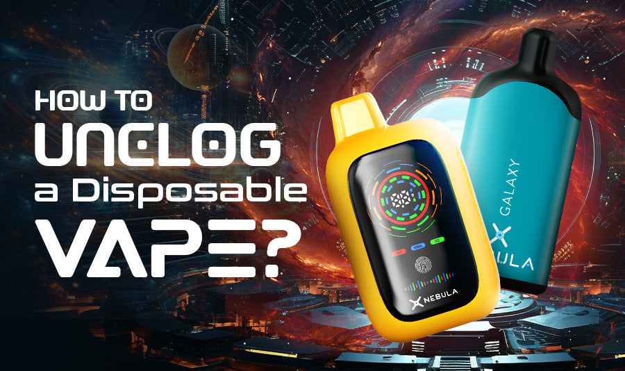 How to Unclog a Disposable Vape?