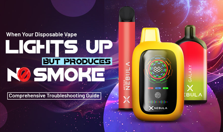 When Your Disposable Vape Lights Up But Produces No Smoke: Comprehensive Troubleshooting Guide