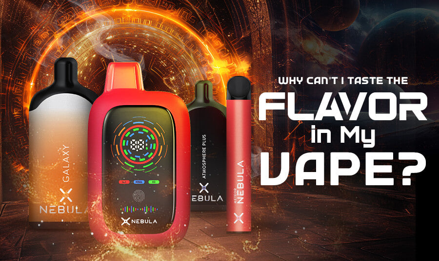 Why Can't I Taste the Flavor in My Vape?
