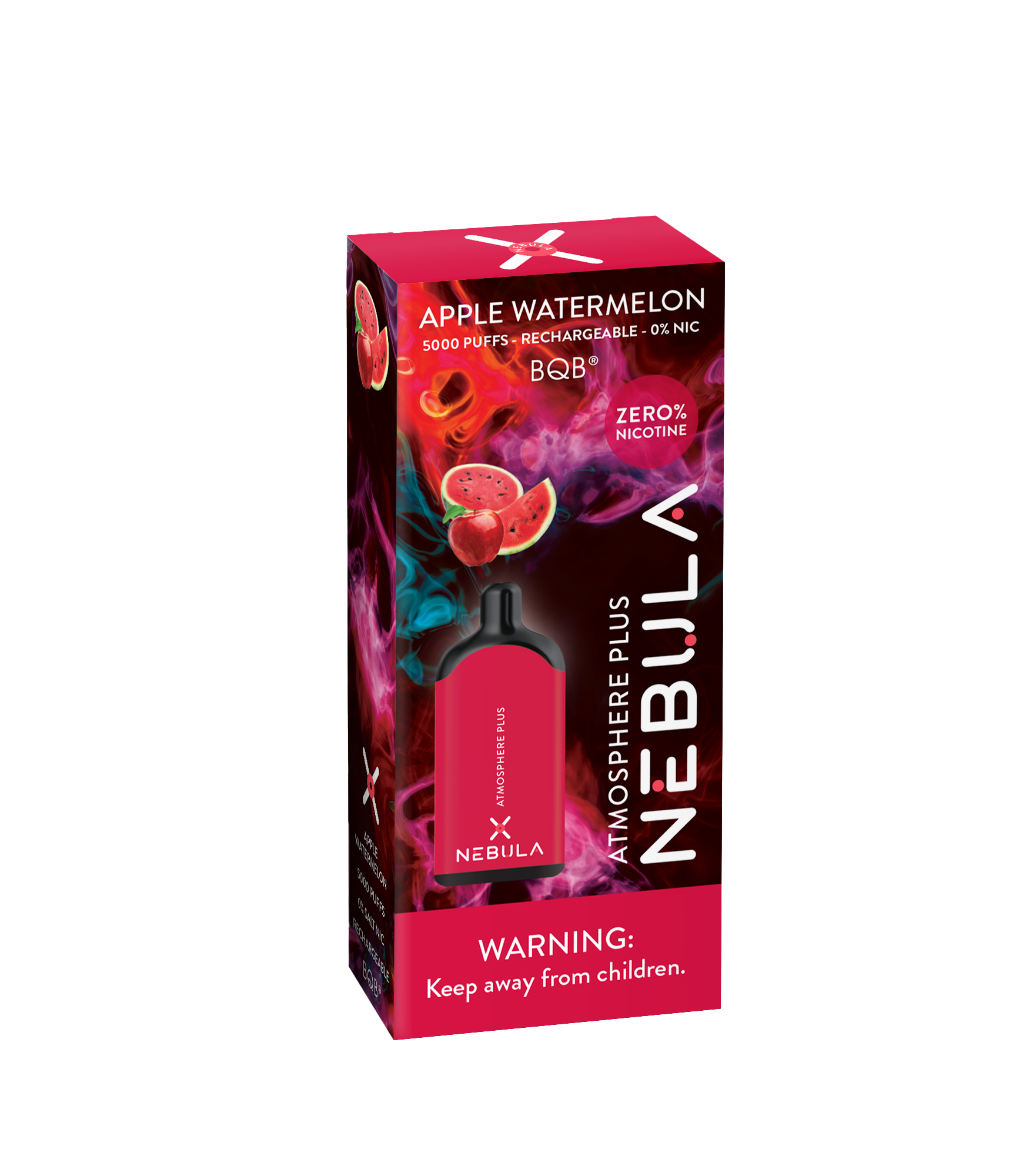 Nebula Atmosphere Plus 0% 5000 Puffs - Apple Watermelon