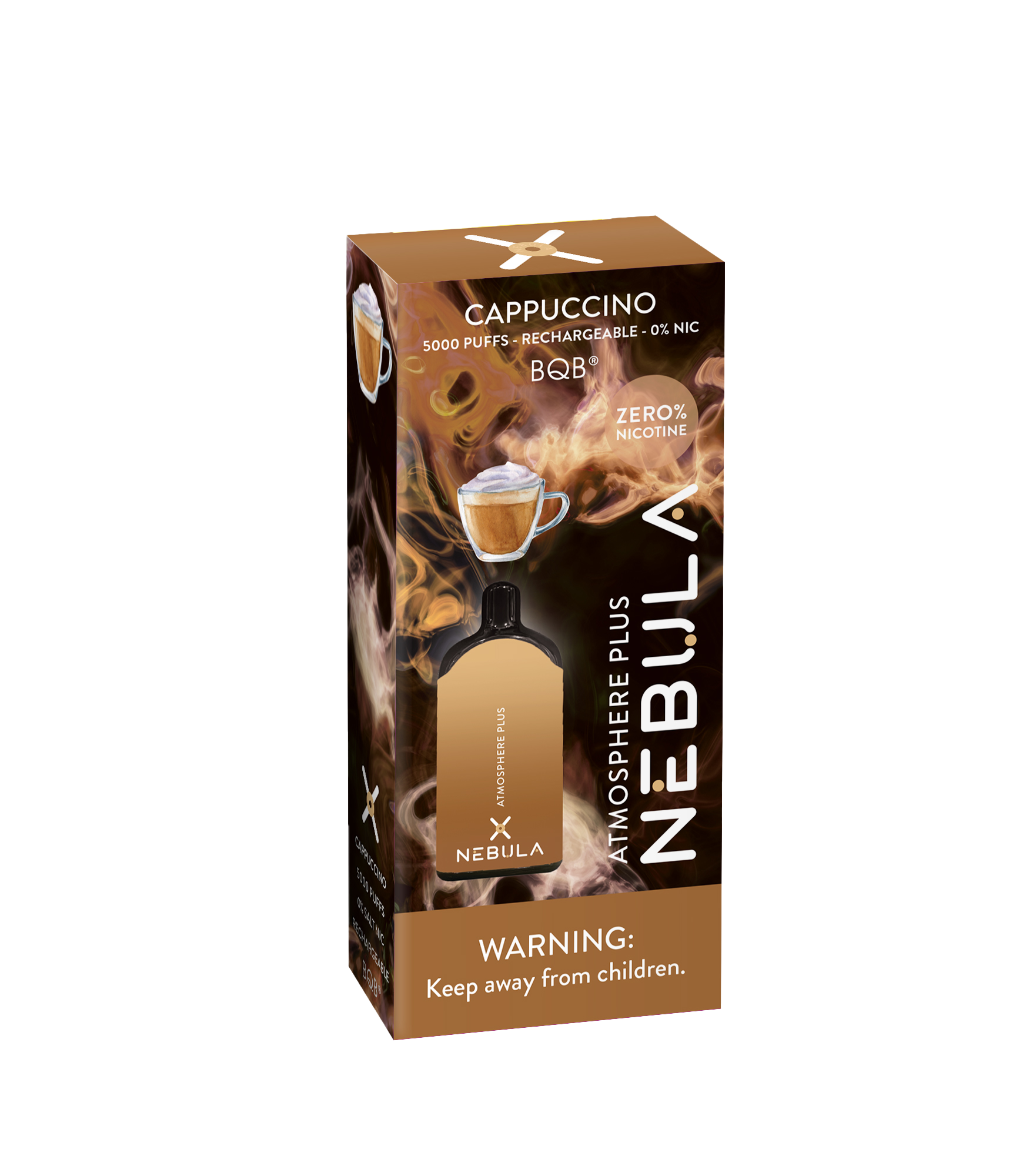 Nebula Atmosphere Plus 0% 5000 Puffs - Cappuccino