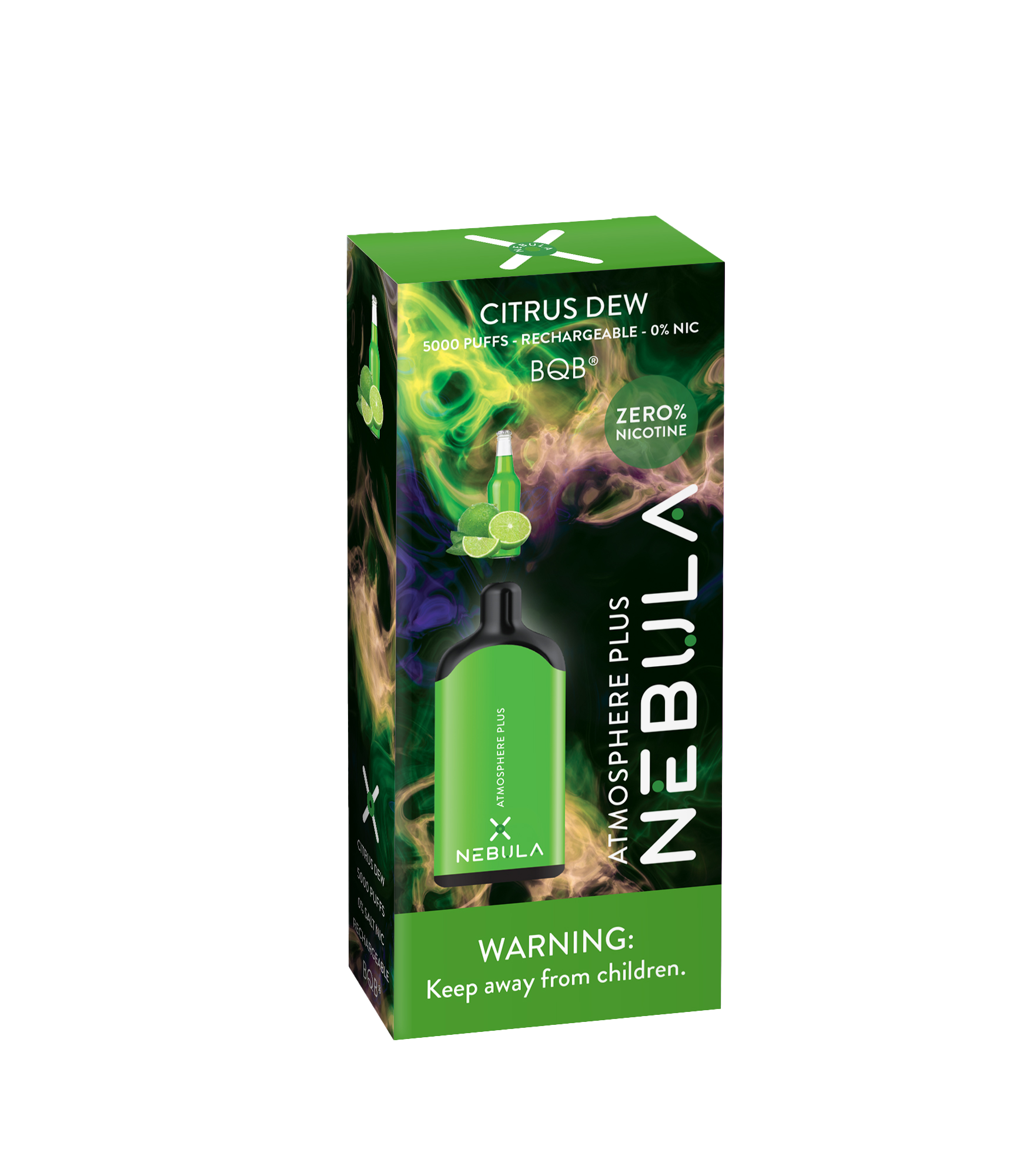 Nebula Atmosphere Plus 0% 5000 Puffs - Citrus Dew Nebula