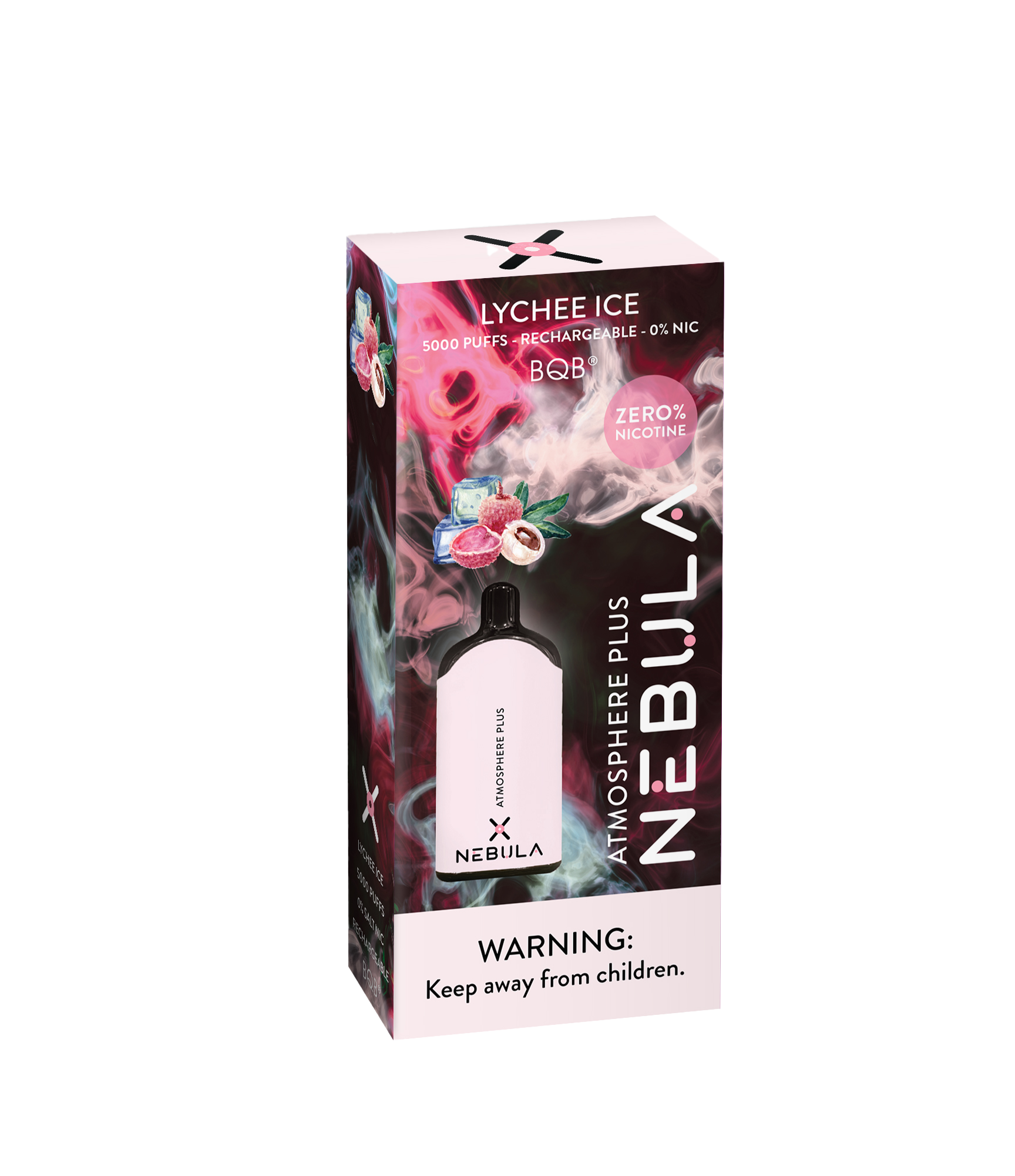 Nebula Atmosphere Plus 0% 5000 Puffs - Lychee Ice