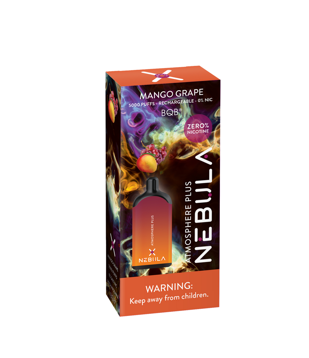Nebula Atmosphere Plus 0% 5000 Puffs - Mango Grape