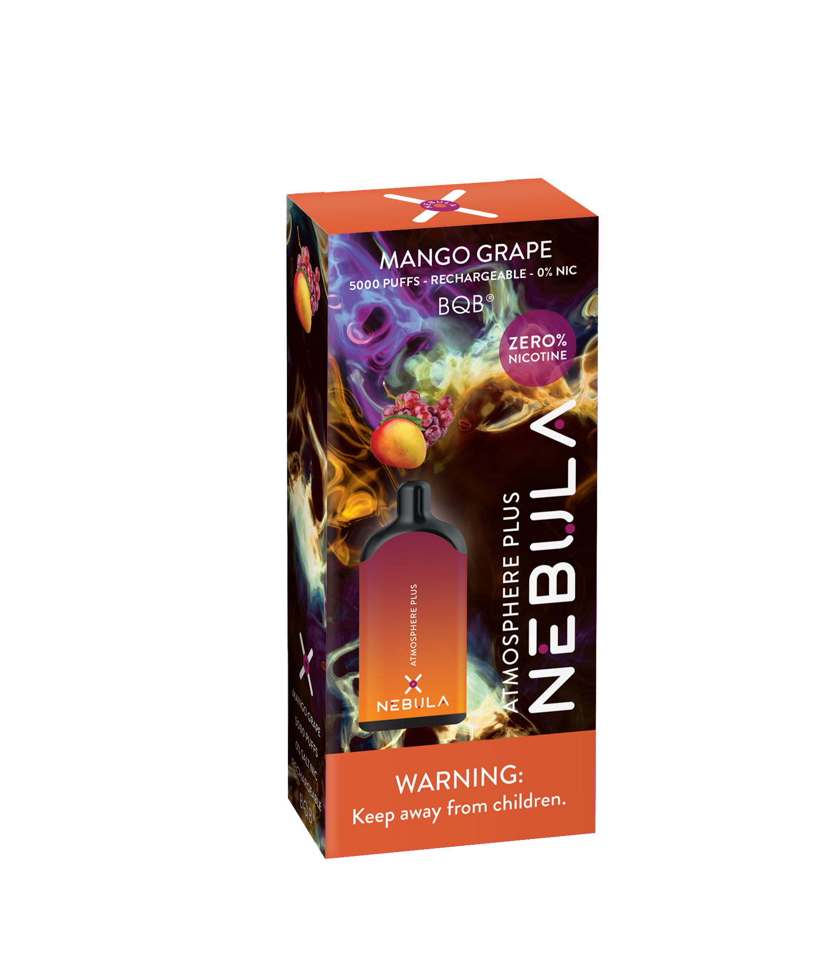 Nebula Atmosphere Plus 0% 5000 Puffs - Mango Grape