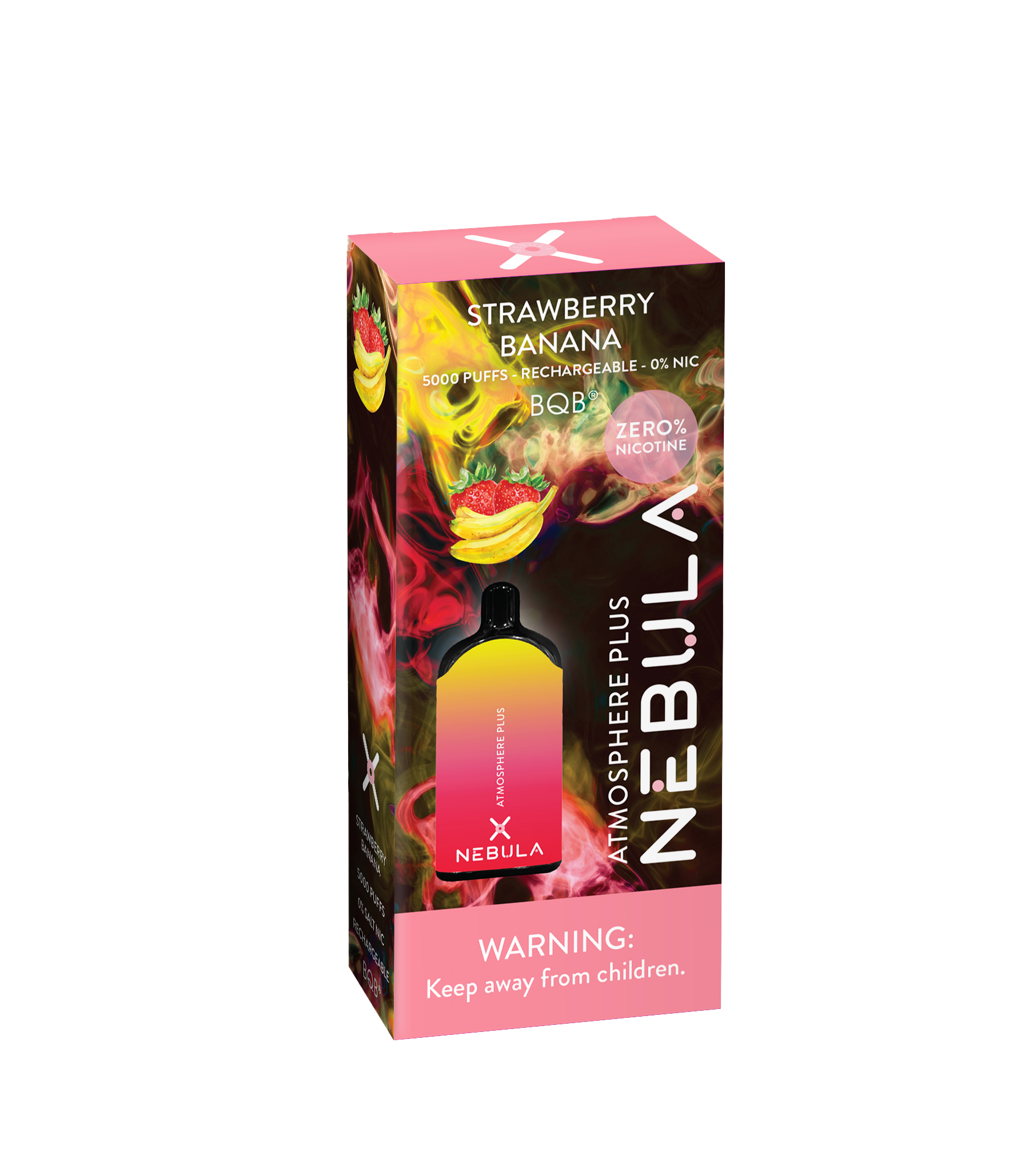 Nebula Atmosphere Plus 0% 5000 Puffs - Strawberry Banana