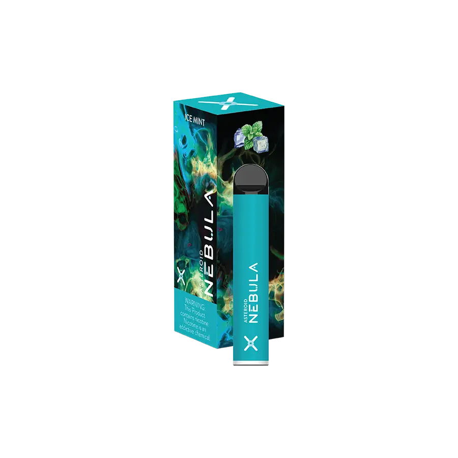 Nebula Asteroid 50MG Nicotine 1800 Puffs Disposable Vape Pen - Ice Mint Nebula