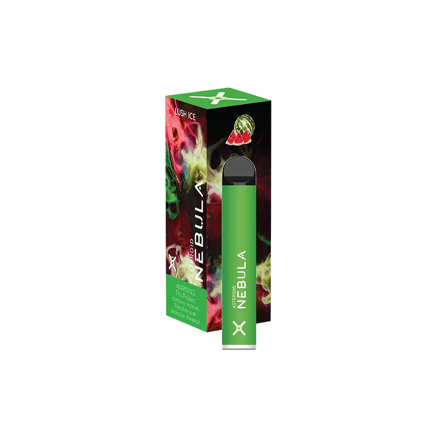 Nebula Asteroid 50MG Nicotine 1800 Puffs Disposable Vape Pen - Lush Ice Nebula