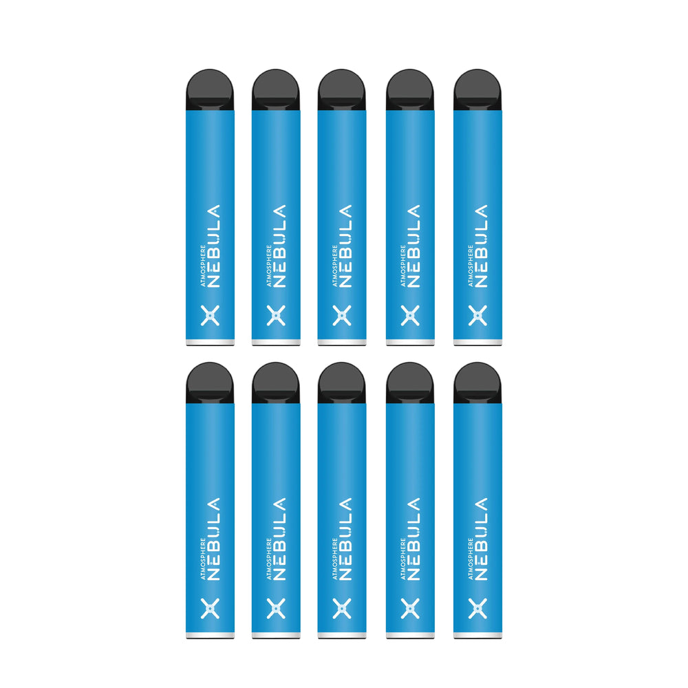 Nebula Atmosphere 0 Nicotine 1800 Puffs Disposable Vape Pods - Blue Razz Nebula