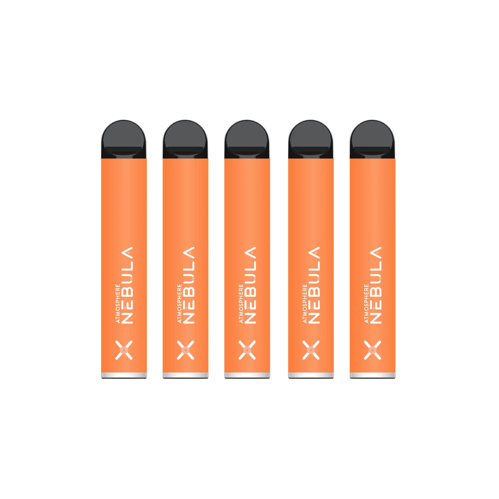 Nebula Atmosphere Zero Nicotine 1800 Puffs Disposable Vape Online - Peach Ice Nebula