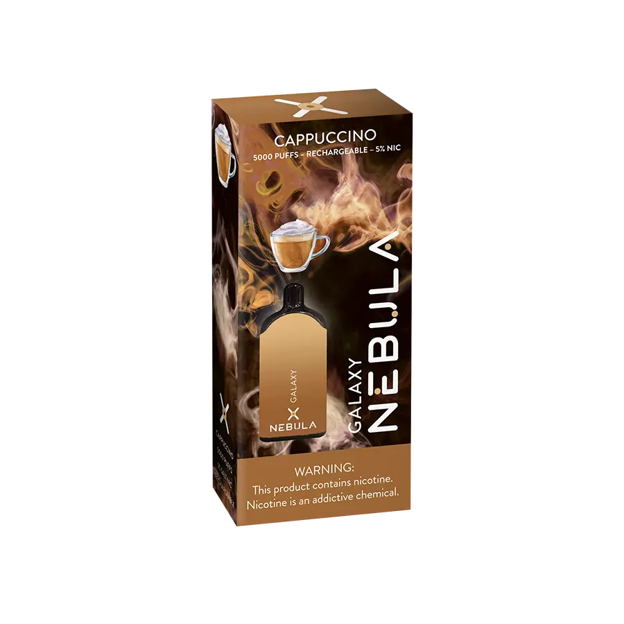 Nebula Galaxy 5% 5000 Puffs Vape - Cappuccino Nebula