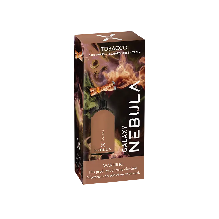 Nebula Galaxy 5% 5000 Puffs Vape - Tobacco Nebula