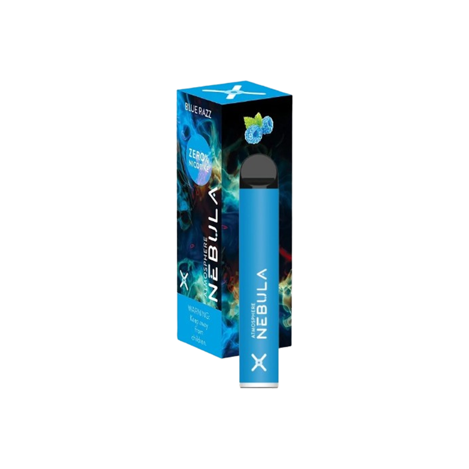 Nebula Atmosphere 0% 1800 Puffs - Blue Razz