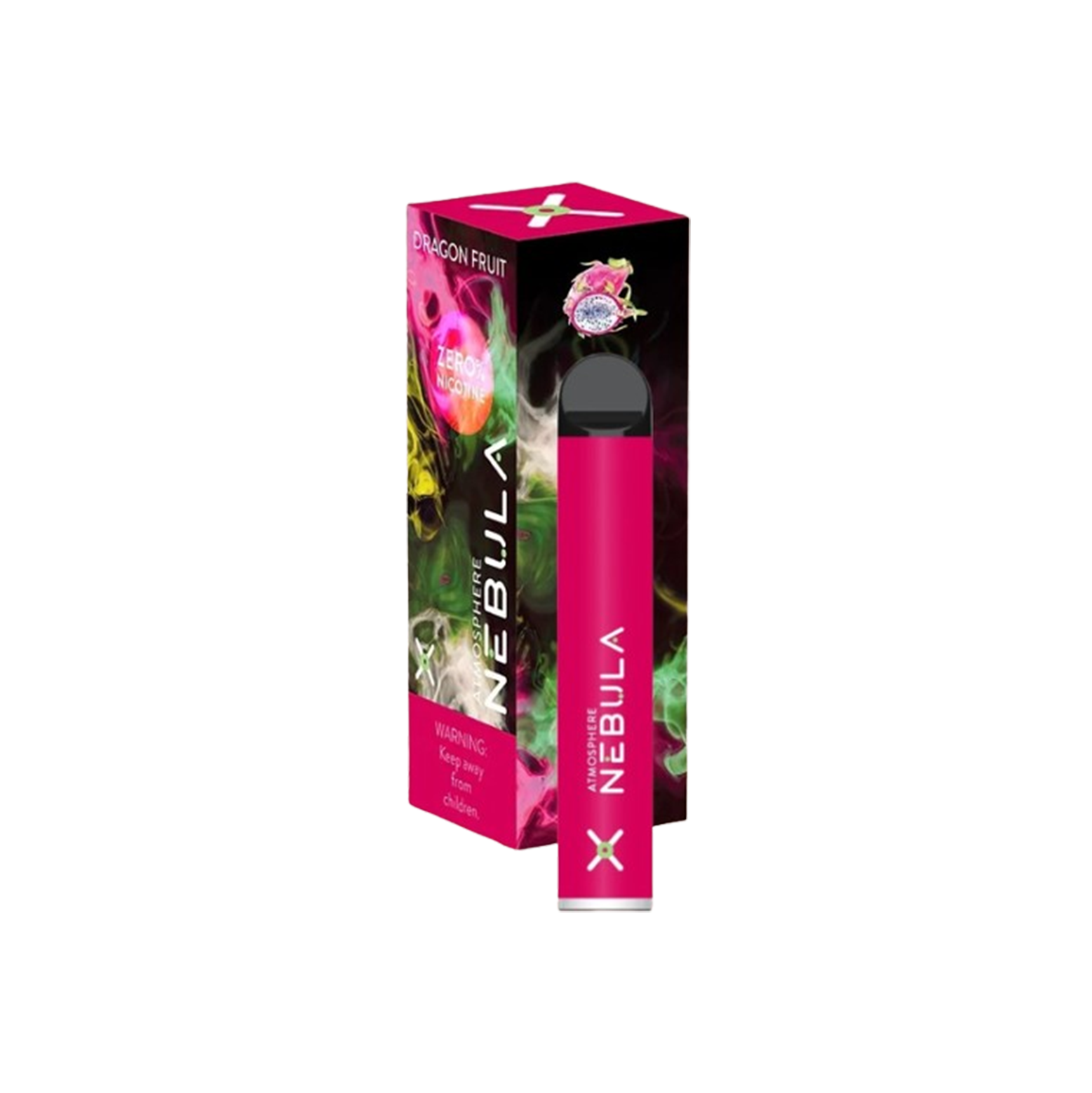 Nebula Atmosphere 0% 1800 Puffs - Dragon Fruit