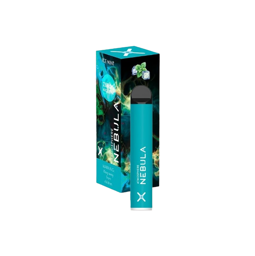 Nebula Atmosphere 0% 1800 Puffs - Ice Mint
