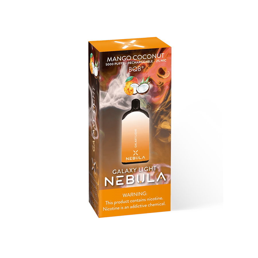Nebula Galaxy Light 2% 5000 Puffs Vape - Mango Coconut