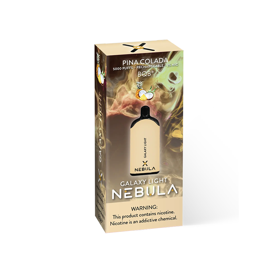 Nebula Galaxy Light 2% 5000 Puffs Vape - Pina Colada