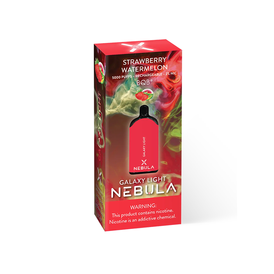 Nebula Galaxy Light 2% 5000 Puffs Vape - Strawberry Watermelon