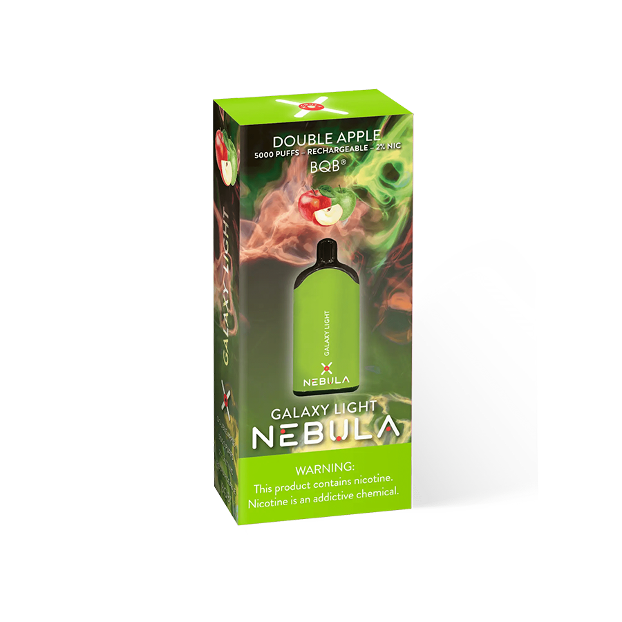 Nebula Galaxy Light 2% 5000 Puffs Vape - Double Apple