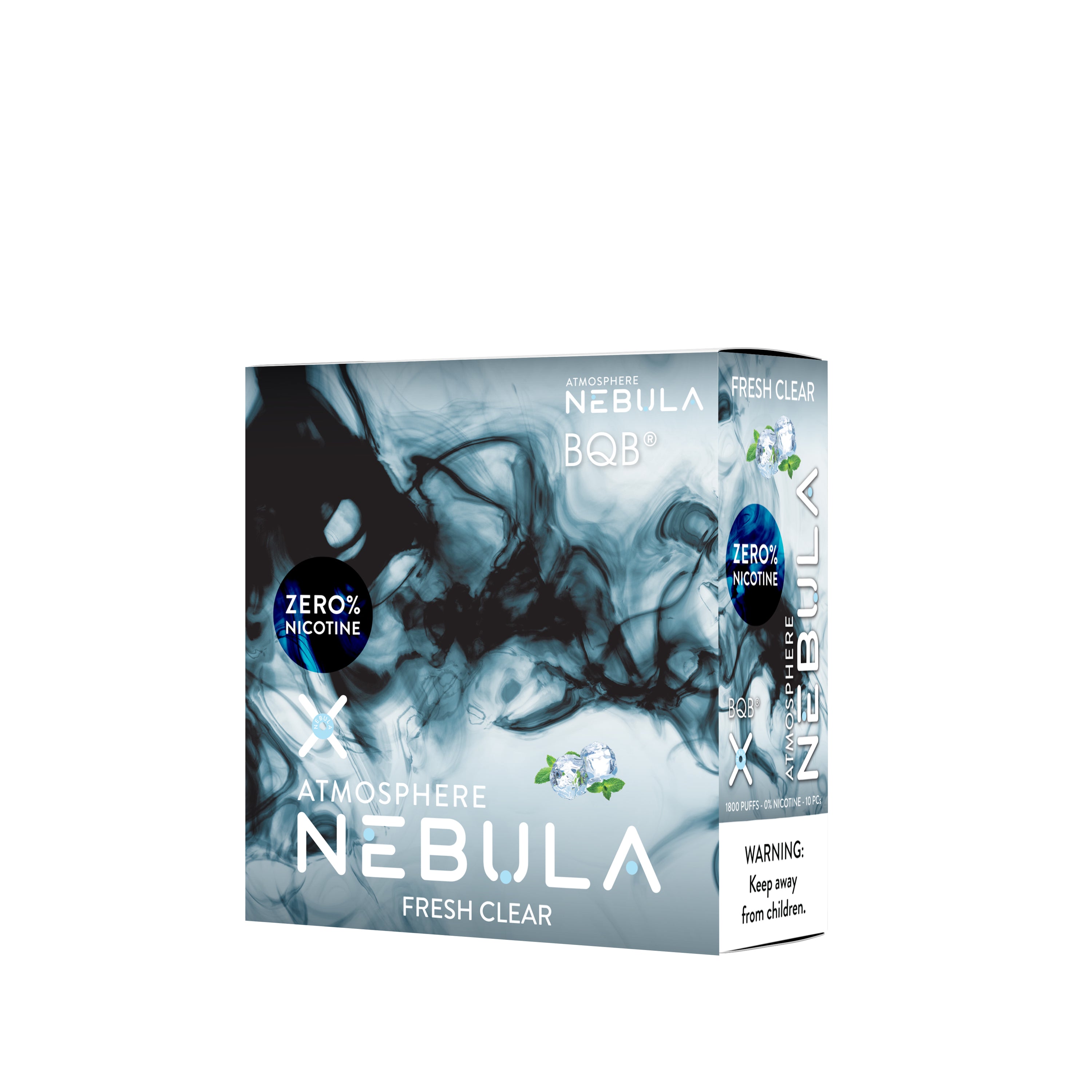Nebula Atmosphere 0% 1800 Puffs - Fresh Clear - B2B