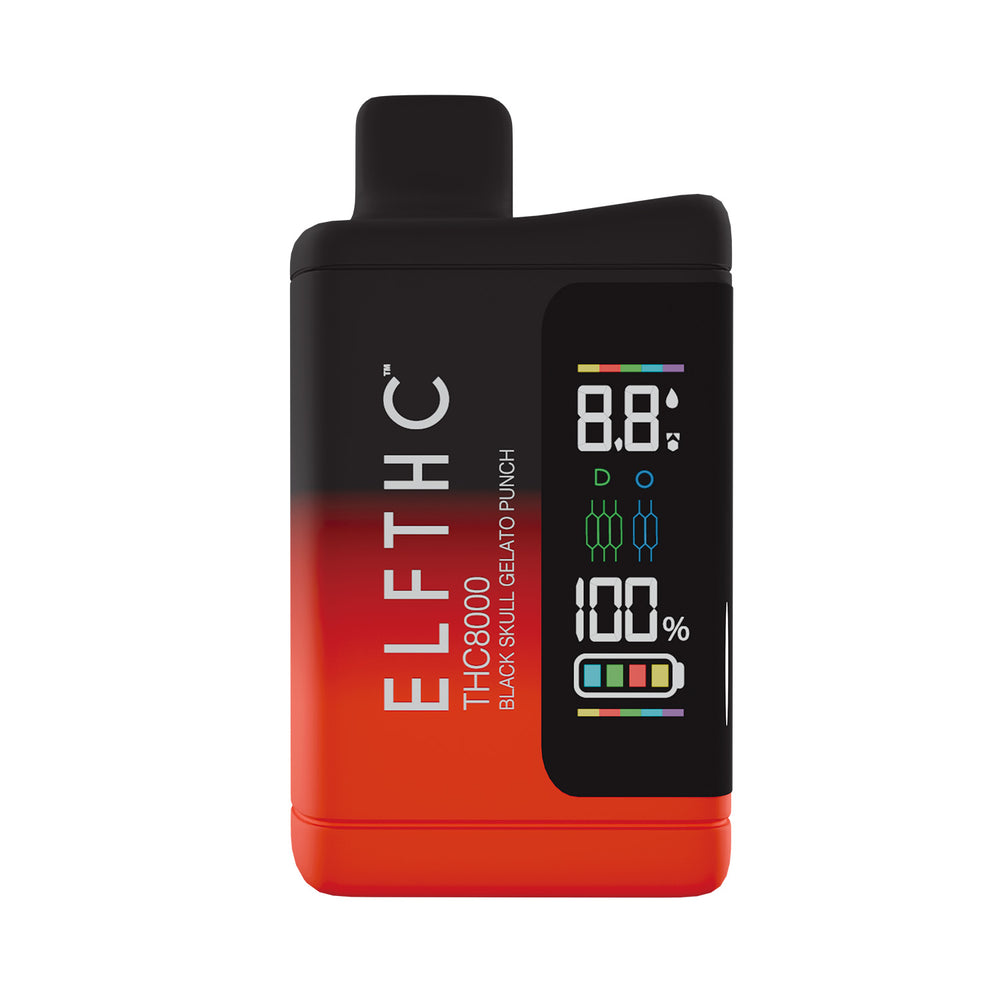 ELFTHC THC8000 8ml THC Device Vantablack Blend