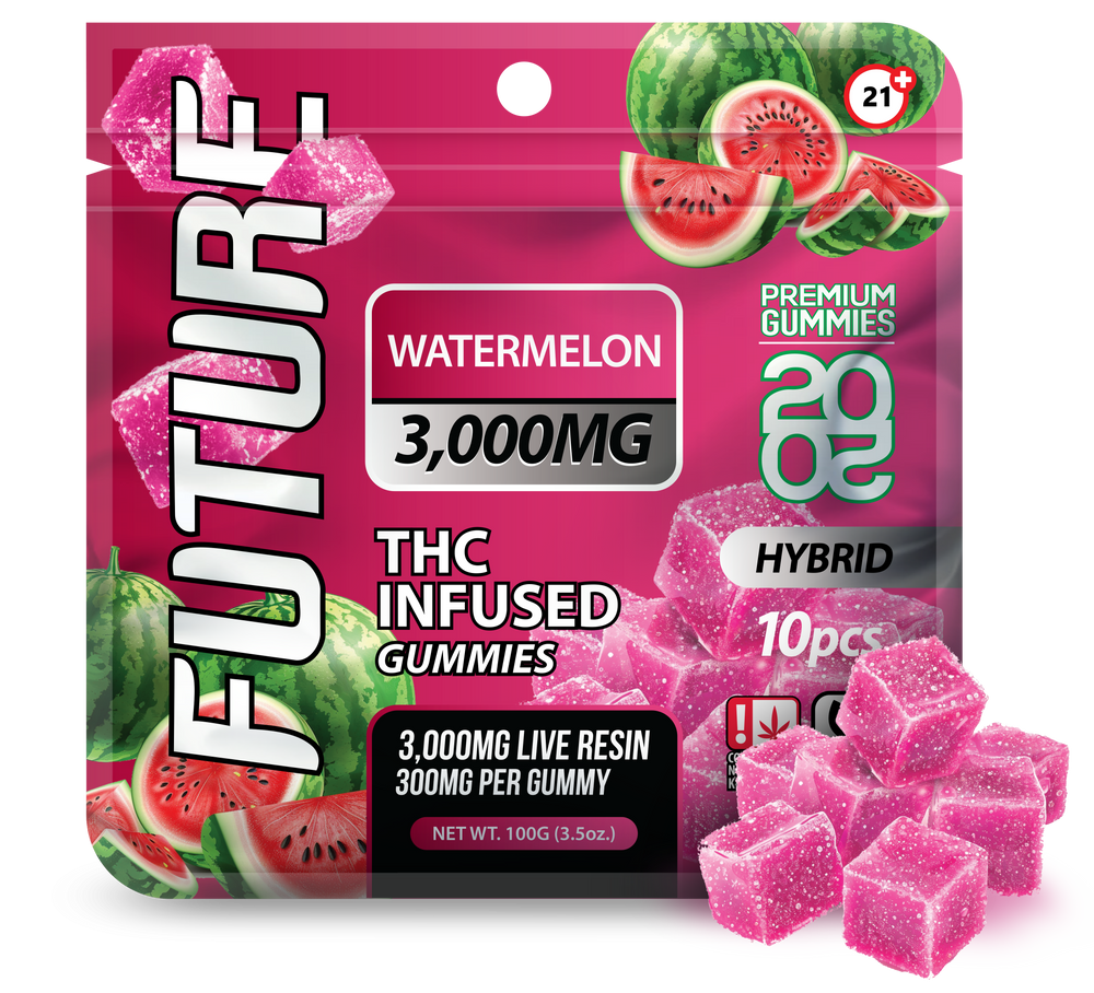 Future Thca Infused Gummies 3000 MG - Watermelon