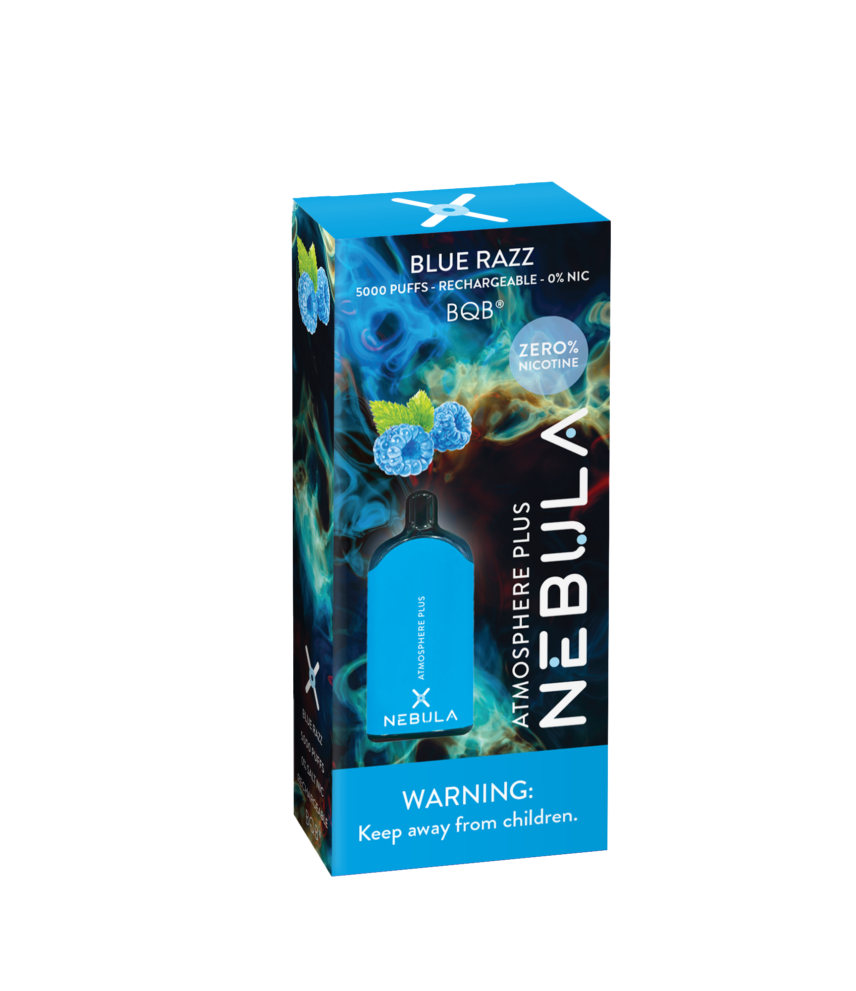 Buy Nebula Atmosphere Plus Blue Razz Disposable | 0% Nic