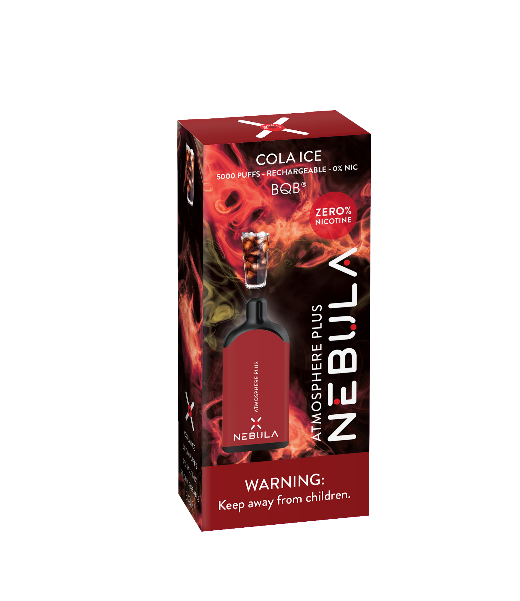 Nebula Atmosphere Plus 0% 5000 Puffs - Cola Ice