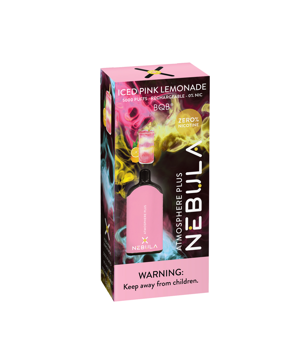 Nebula Atmosphere Plus 0% 5000 Puffs - Iced Pink Lemonade