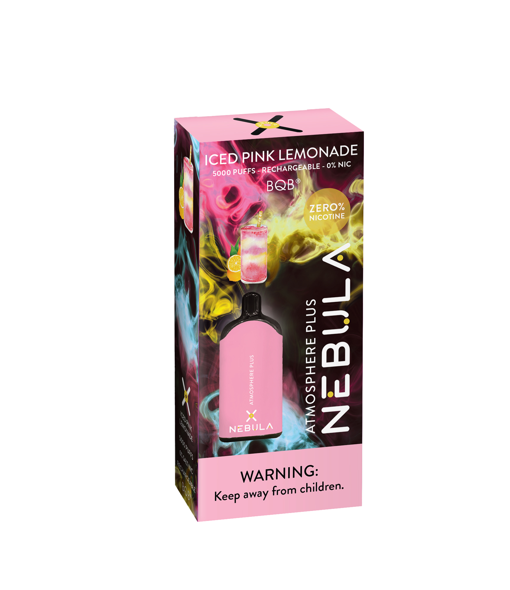 Nebula Atmosphere Plus 0% 5000 Puffs - Iced Pink Lemonade