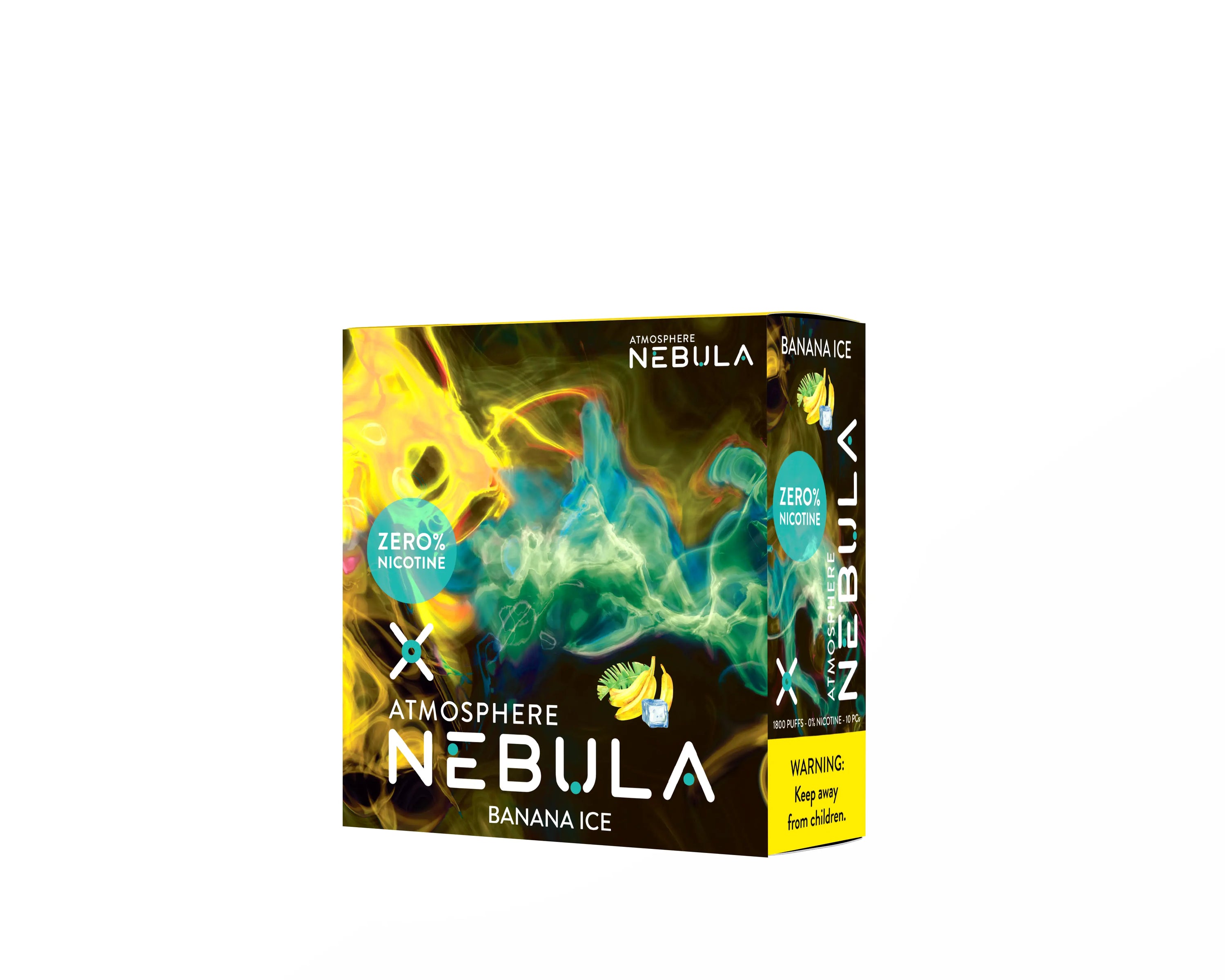Nebula Atmosphere 0% 1800 Puffs - Banana Ice - B2B Nebula