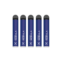 Nebula Atmosphere 0% Nicotine 1800 Puffs Disposable Vape Online - Blueberry Mint Nebula