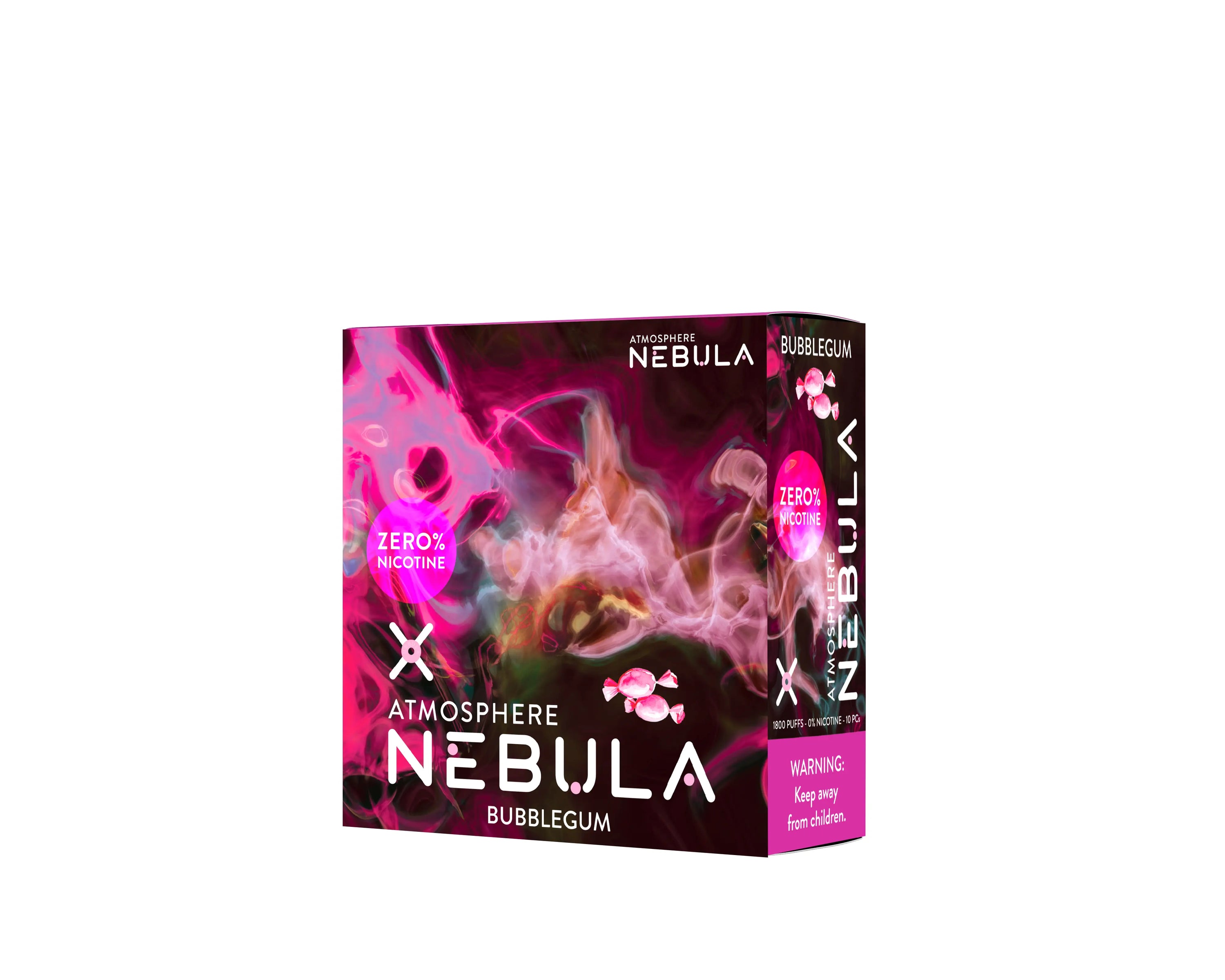 Nebula Atmosphere 0% 1800 Puffs - Bubblegum - B2B Nebula