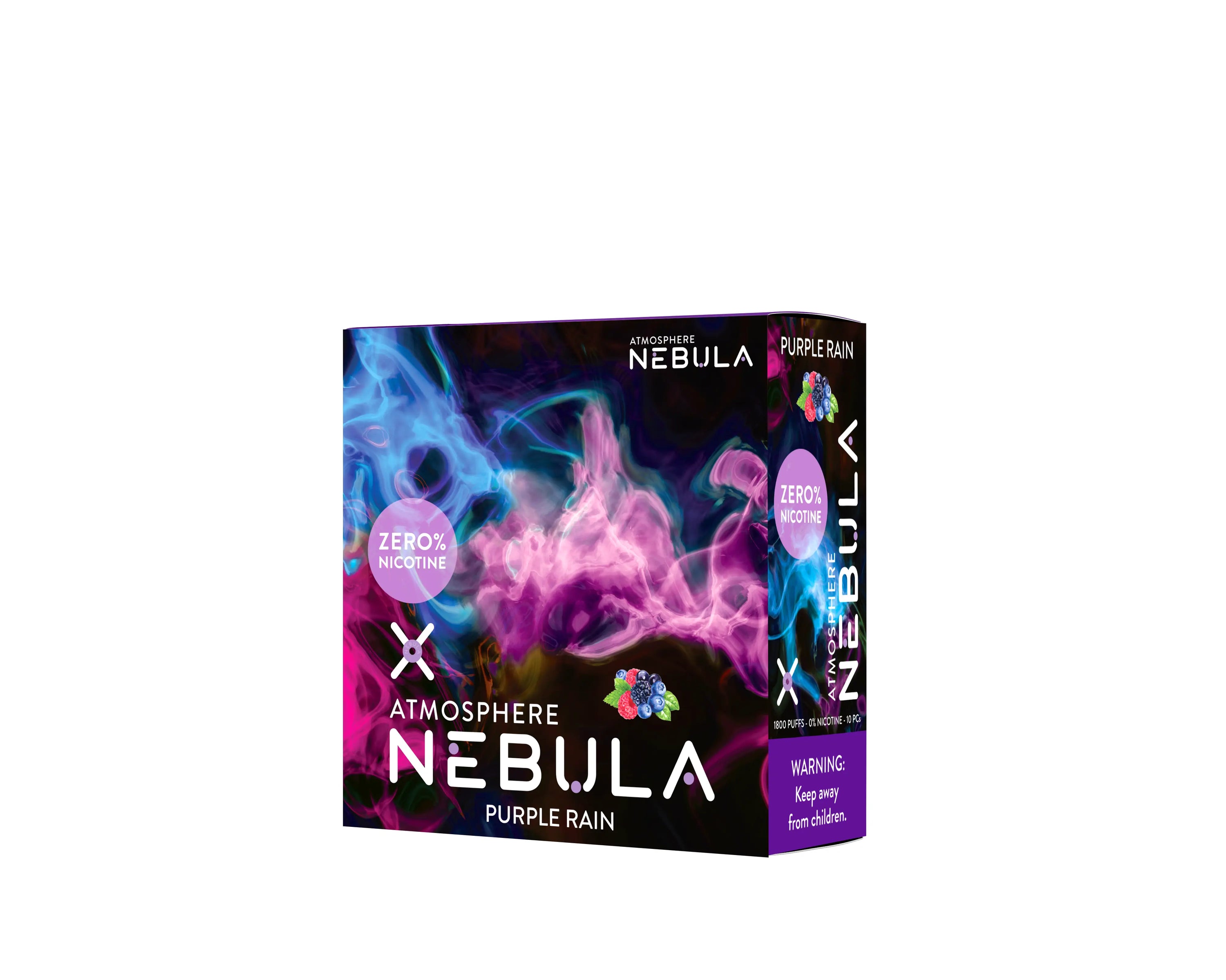 Nebula Atmosphere 0% 1800 Puffs - Purple Rain - B2B Nebula