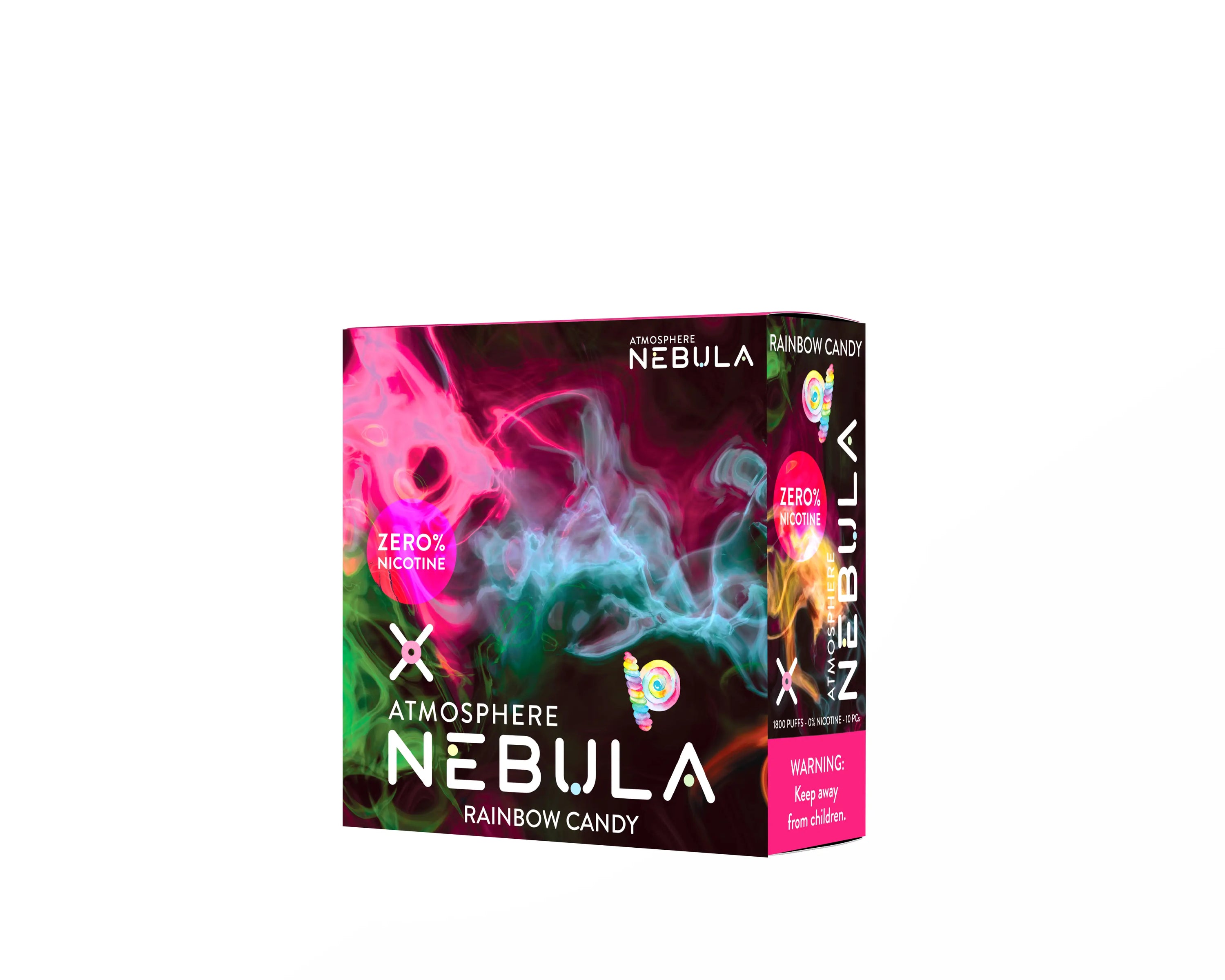 Nebula Atmosphere 0% 1800 Puffs - Rainbow Candy - B2B Nebula