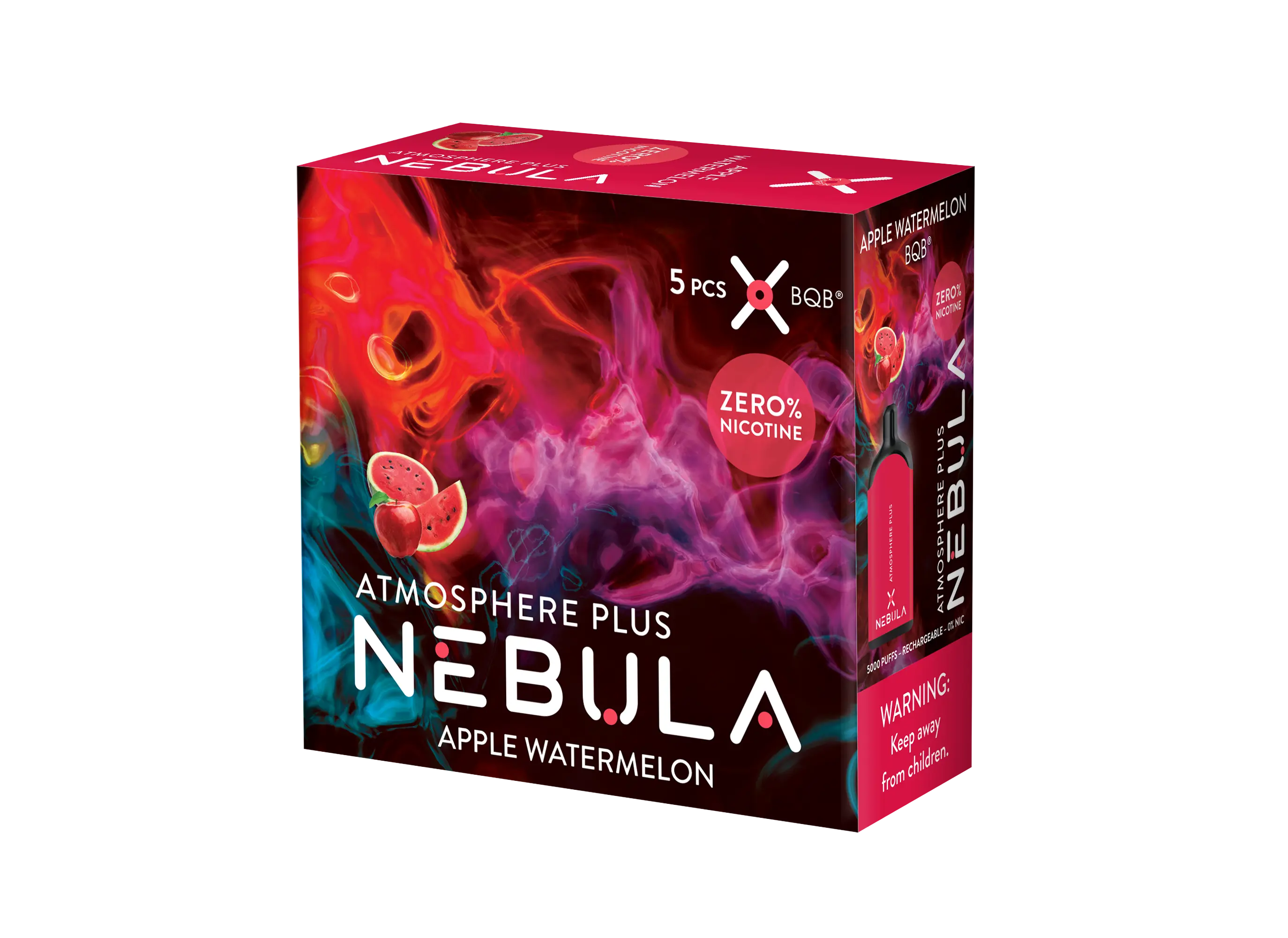 Nebula Atmosphere Plus 0% 5000 Puffs - Apple Watermelon - B2B Nebula
