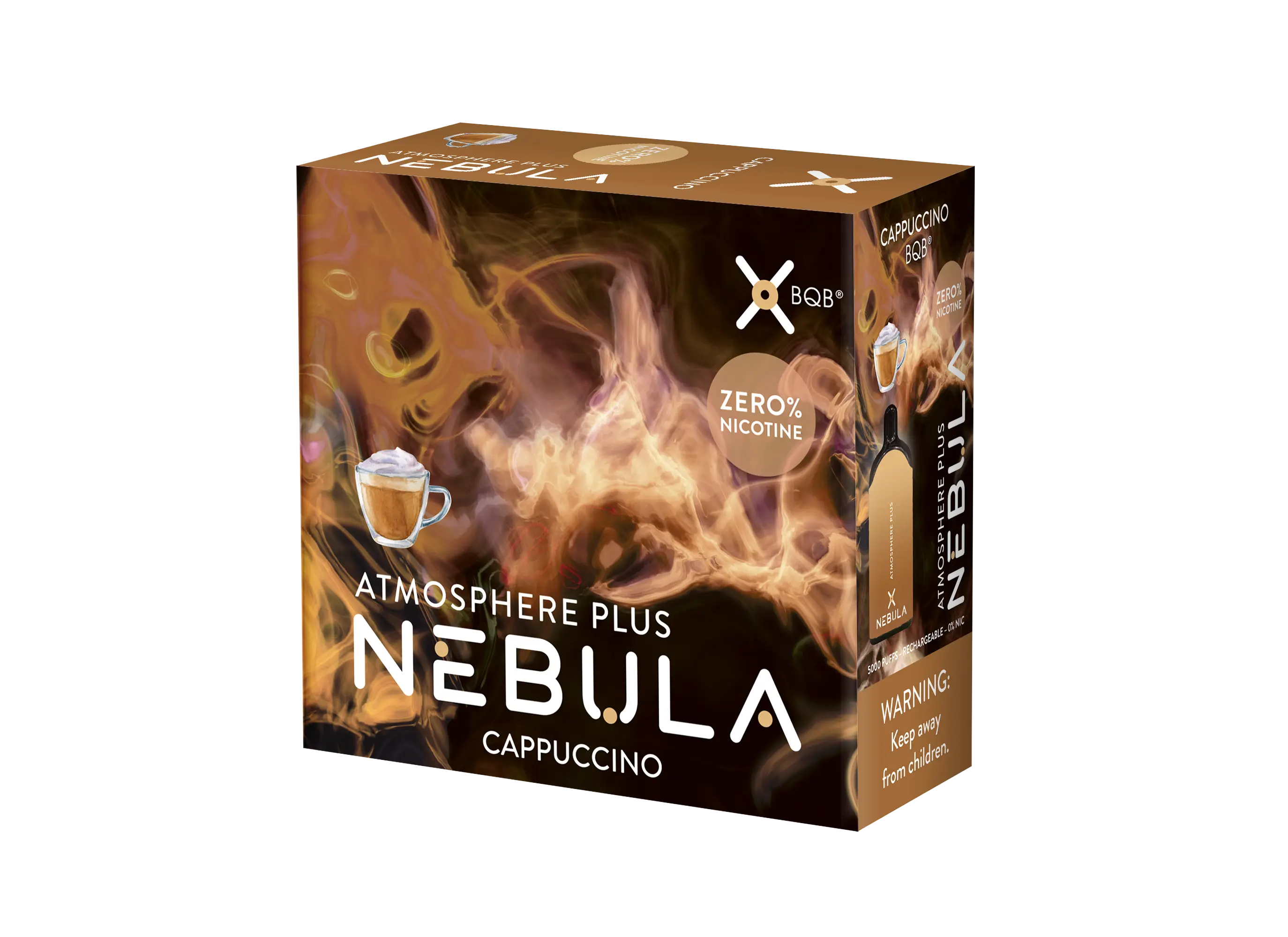 Nebula Atmosphere Plus 0% 5000 Puffs - Cappuccino - B2B Nebula