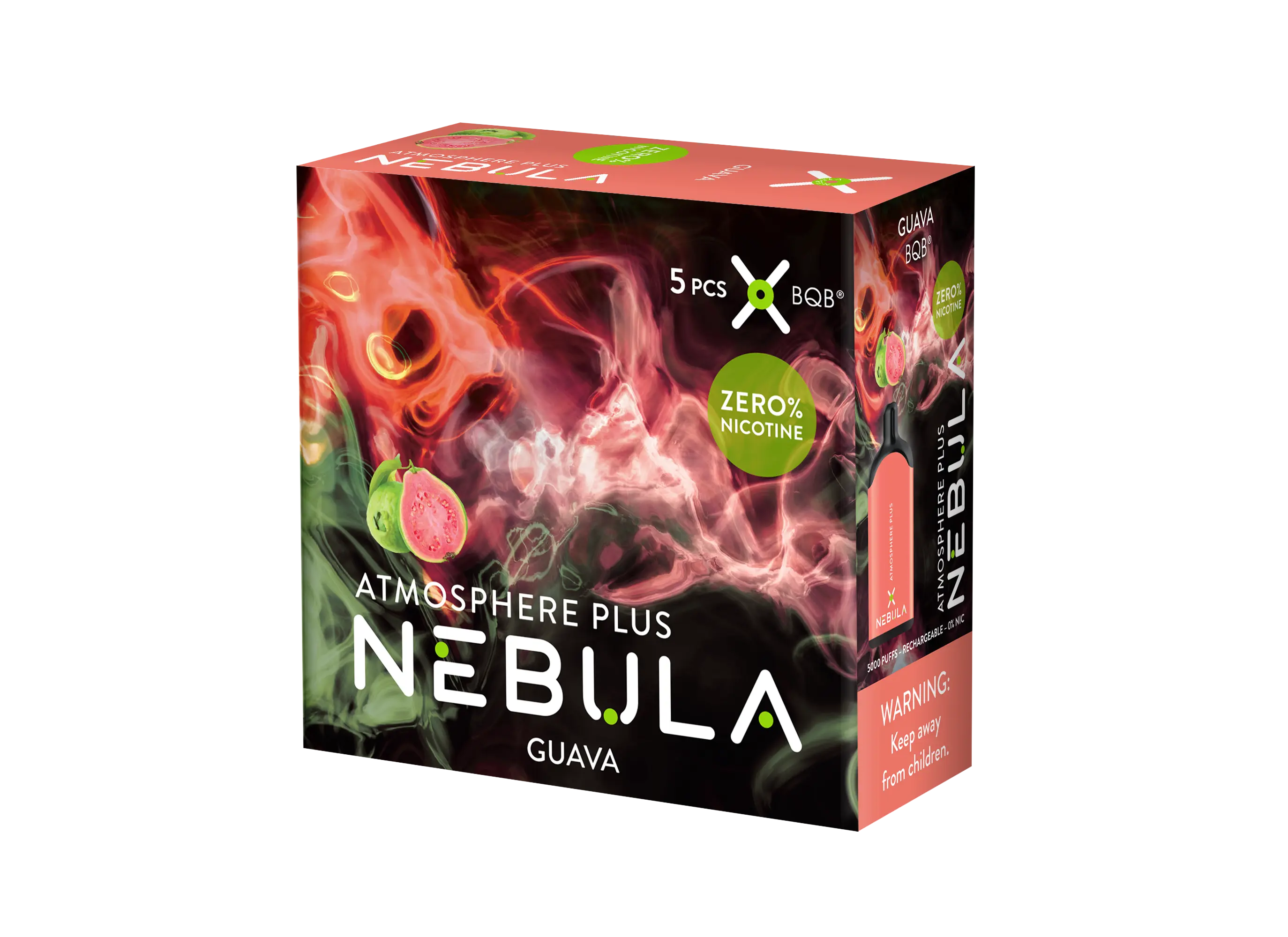 Nebula Atmosphere Plus 0% 5000 Puffs - Guava - B2B Nebula