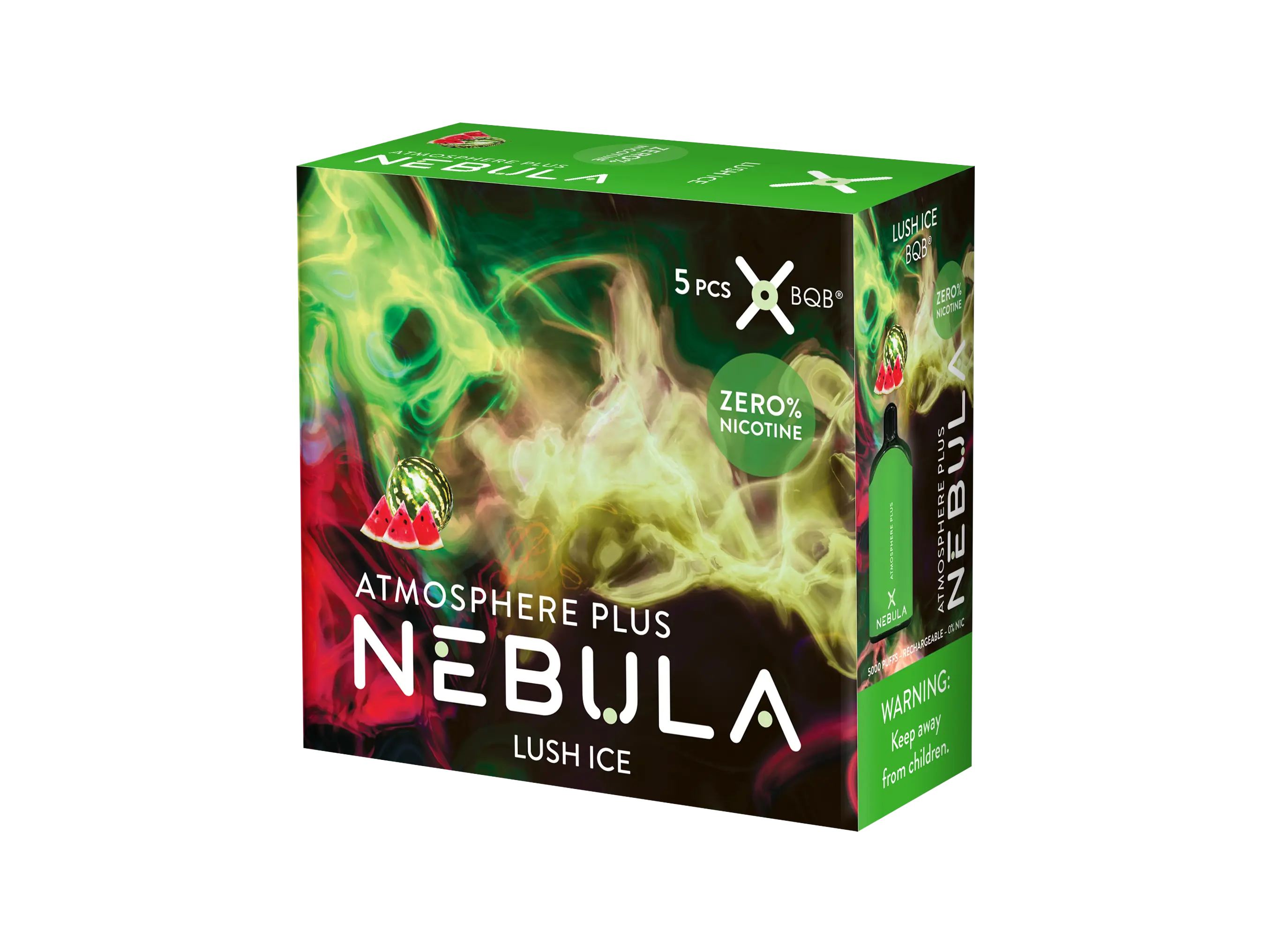 Nebula Atmosphere Plus 0% 5000 Puffs - Lush Ice - B2B Nebula
