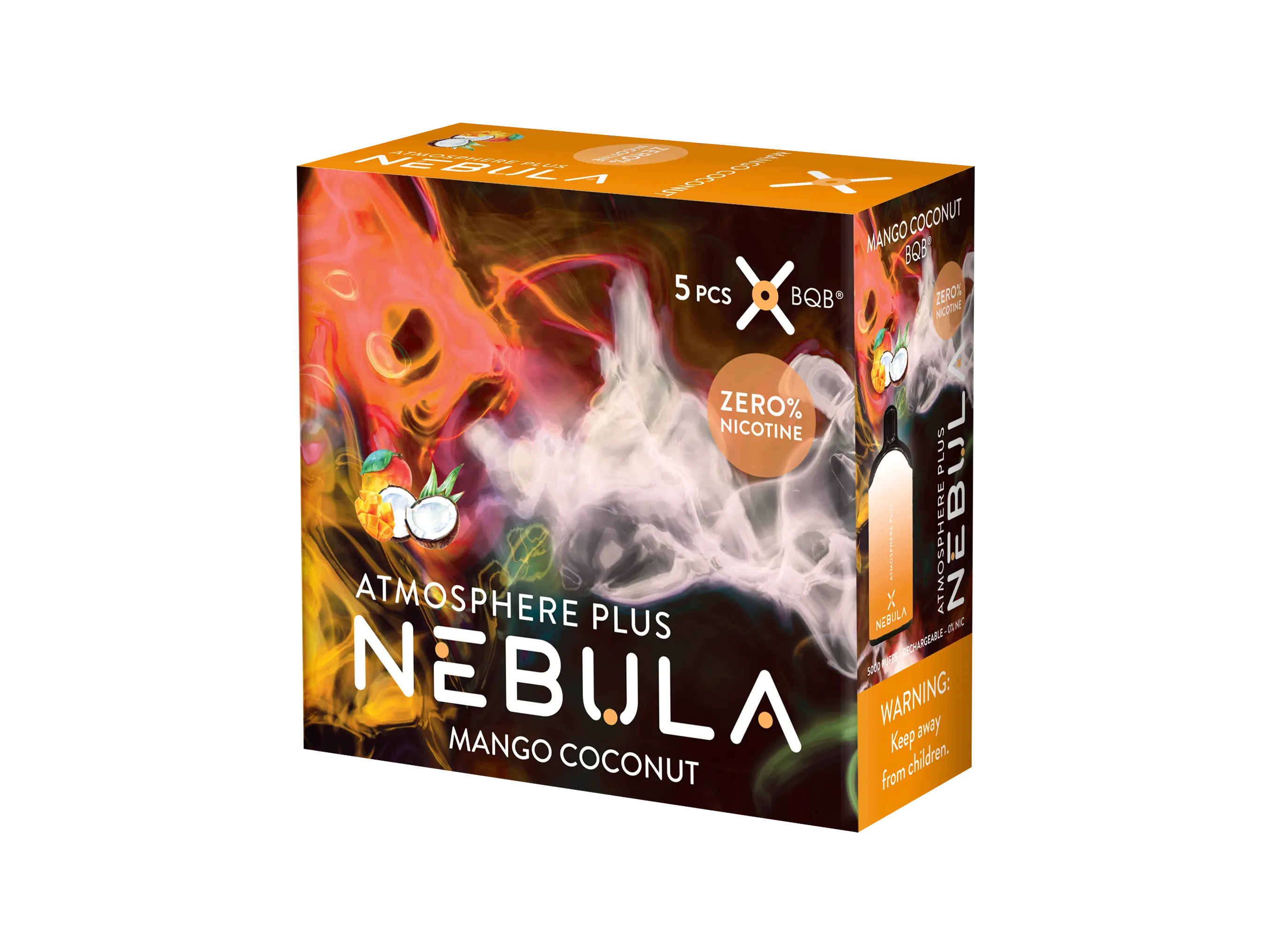 Nebula Atmosphere Plus 0% 5000 Puffs - Mango Coconut - B2B Nebula