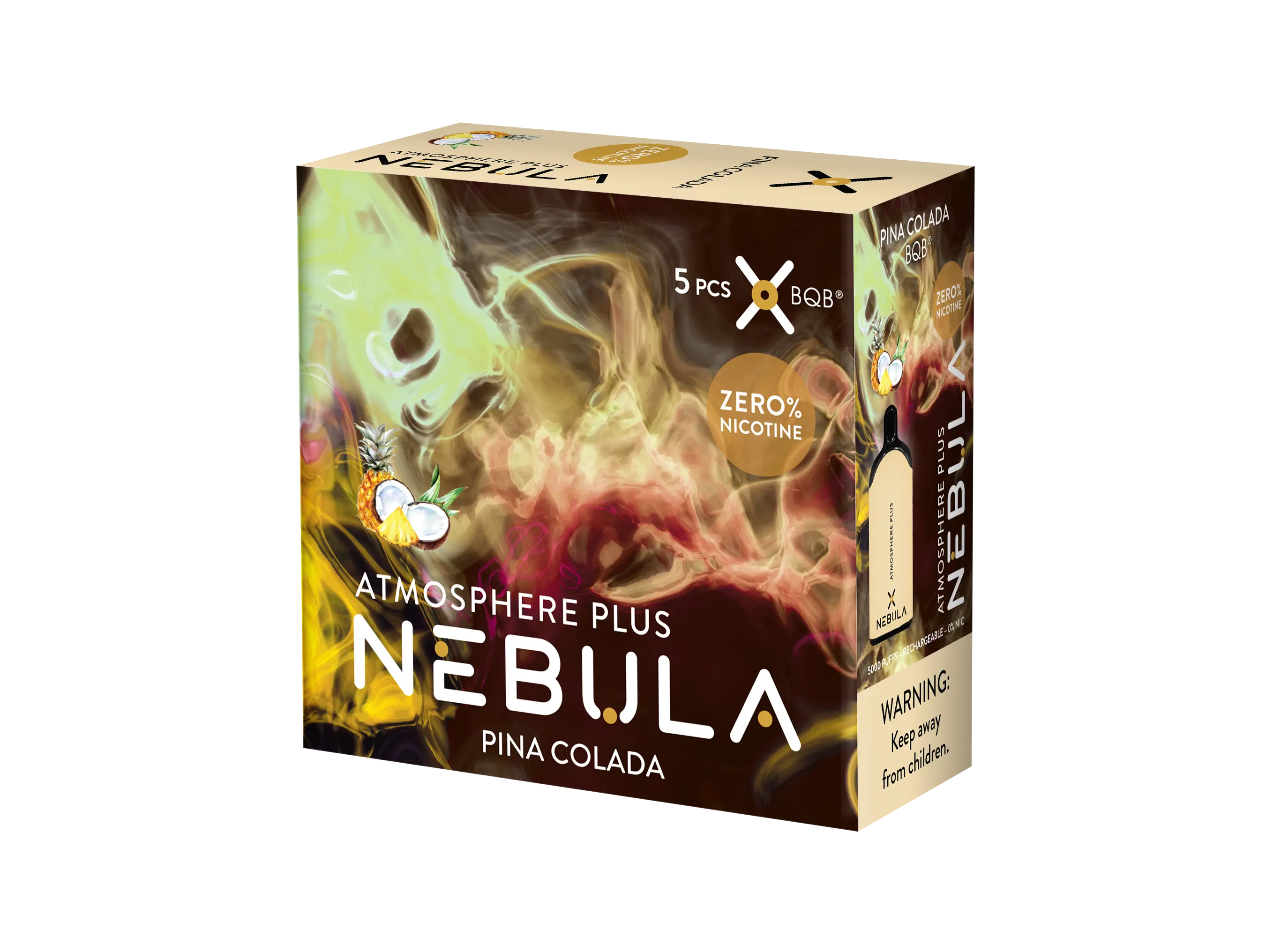 Nebula Atmosphere Plus 0% 5000 Puffs - Pina Colada - B2B Nebula