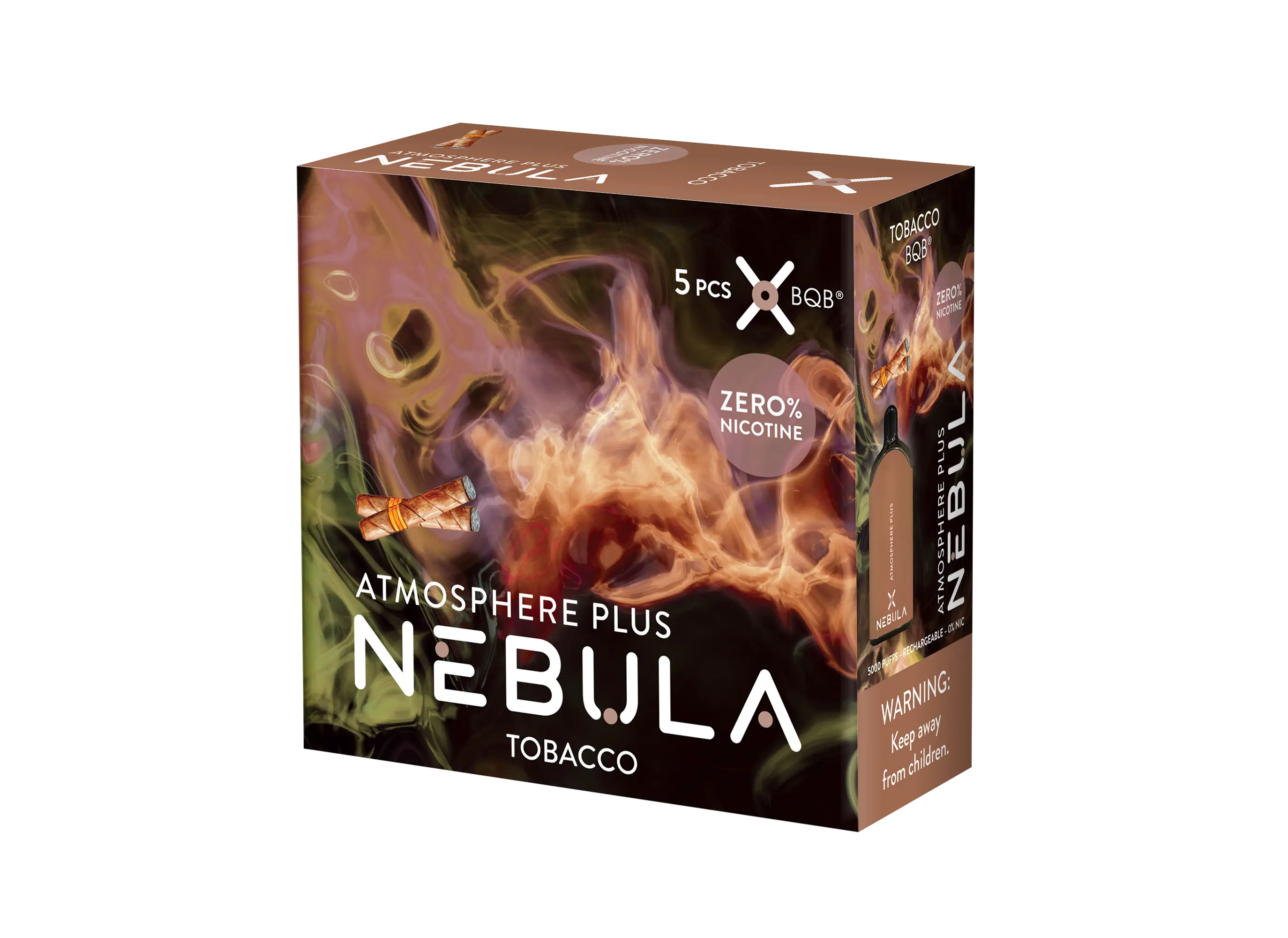 Nebula Atmosphere Plus 0% 5000 Puffs - Tobacco - B2B Nebula