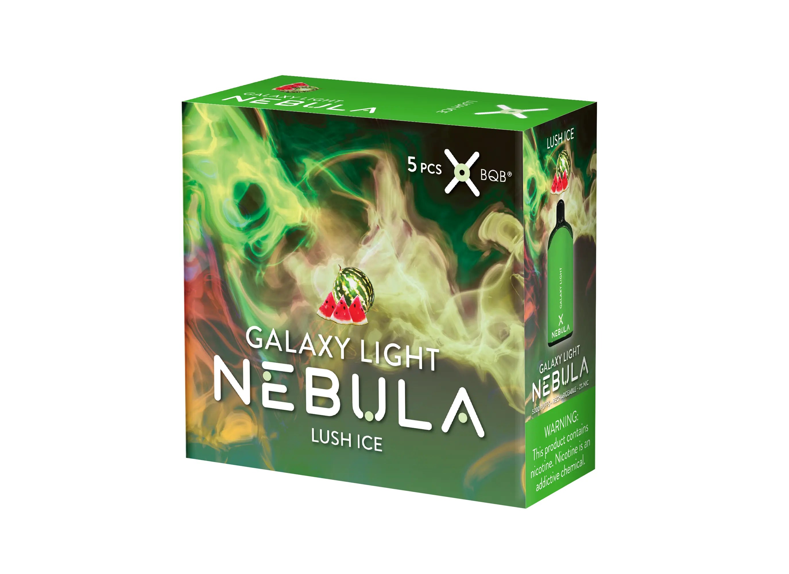 Nebula Galaxy Light 2% 5000 Puffs Vape - Lush Ice - B2B Nebula