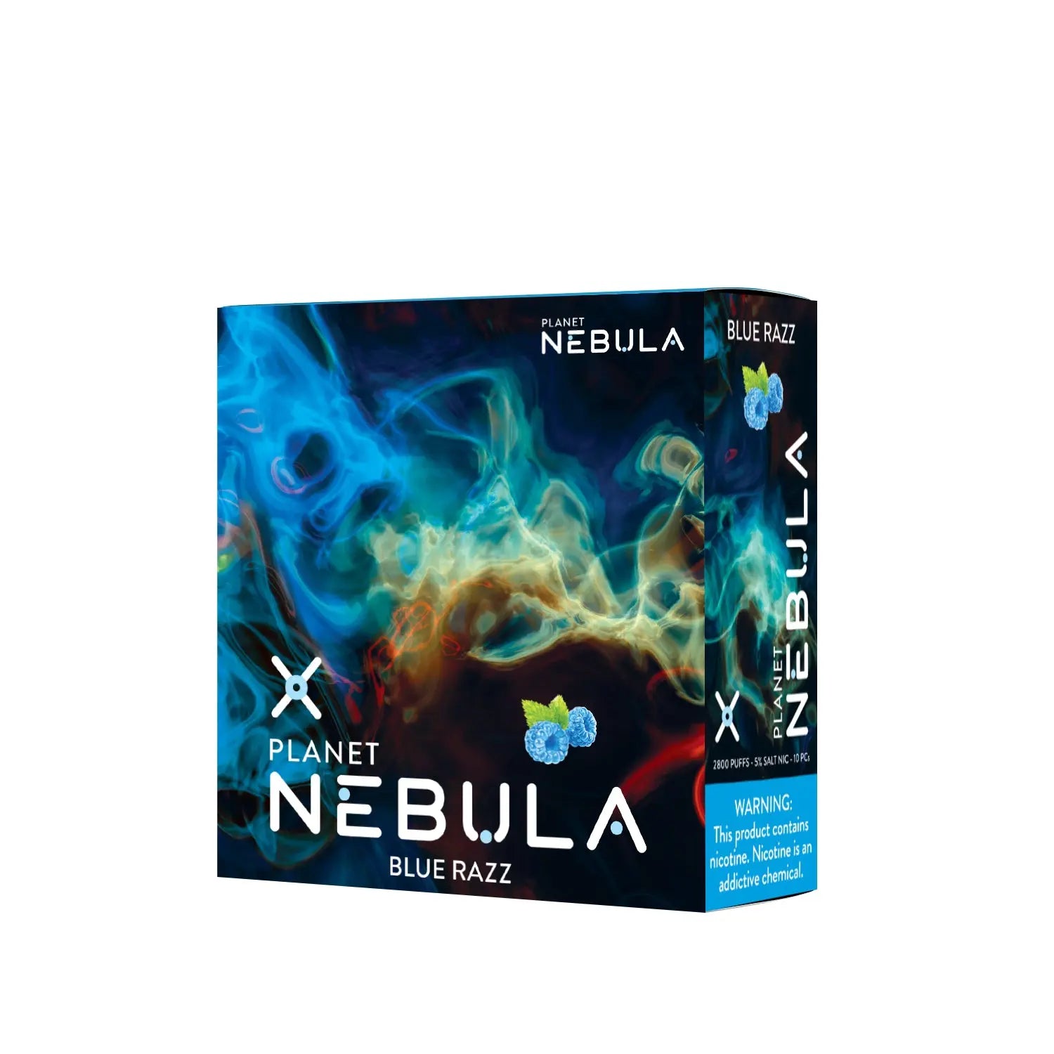 Nebula Planet 5% 2800 Puffs Vape - Blue Razz - B2B Nebula