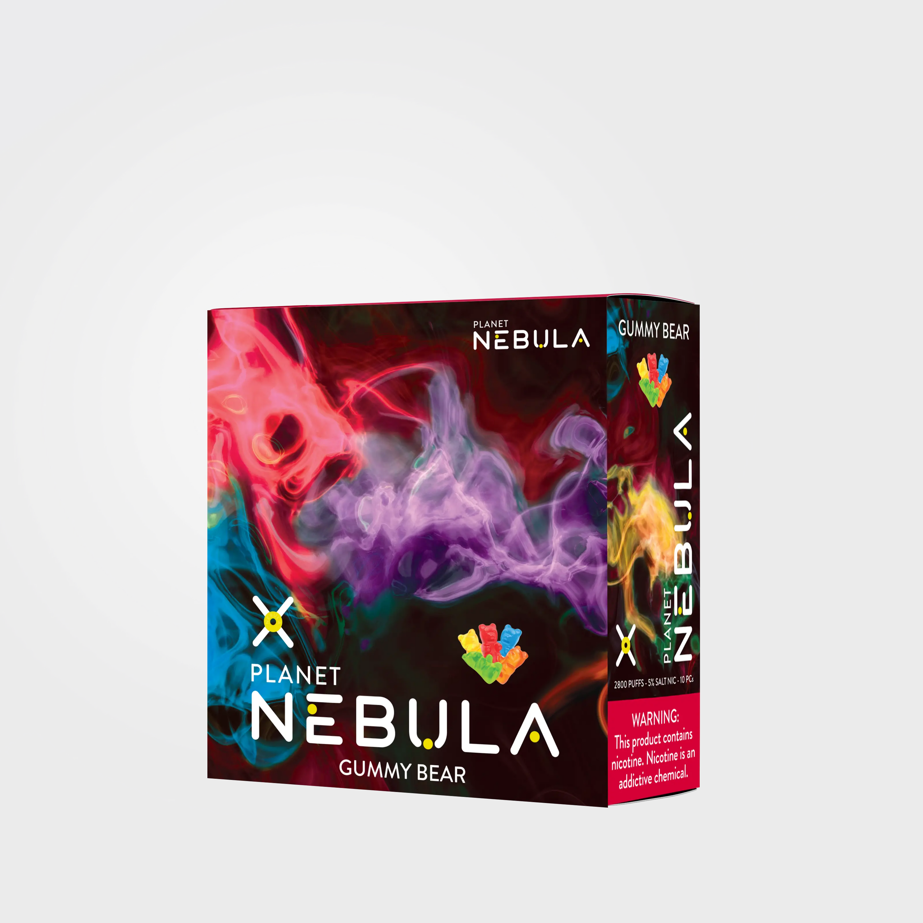 Nebula Planet 5% 2800 Puffs Vape - Gummy Bear - B2B Nebula