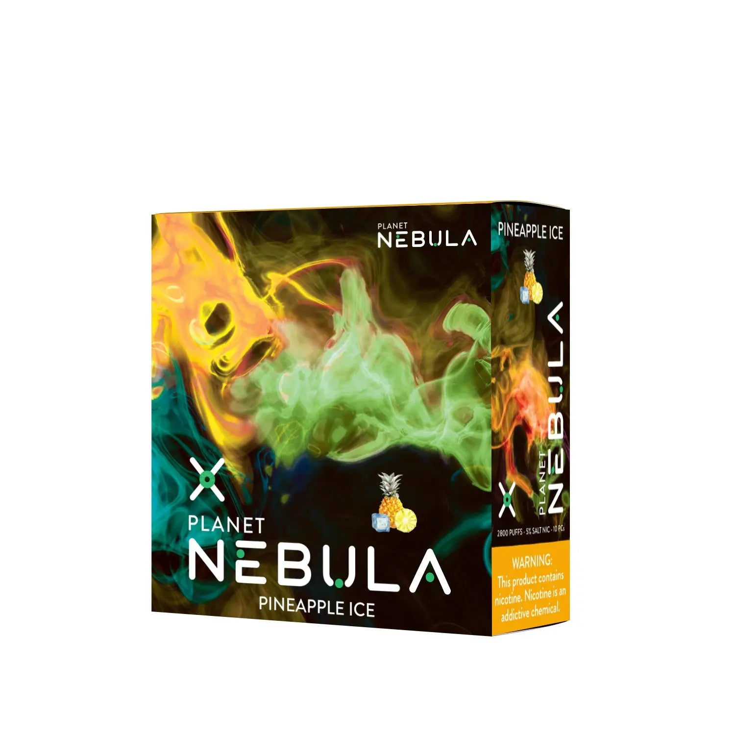 Nebula Planet 5% 2800 Puffs Vape - Pineapple - B2B Nebula