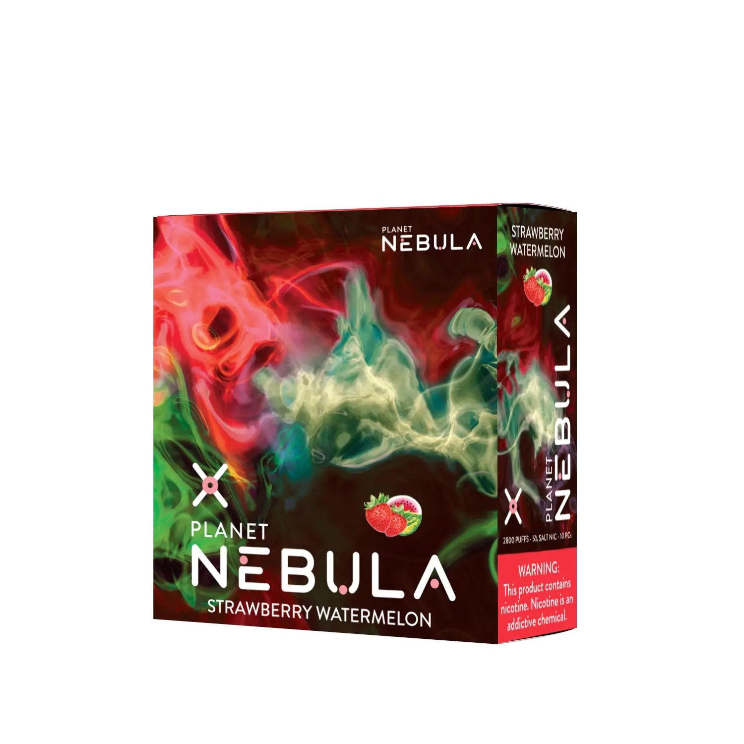 Nebula Planet 5% 2800 Puffs Vape - Strawberry Watermelon - B2B Nebula