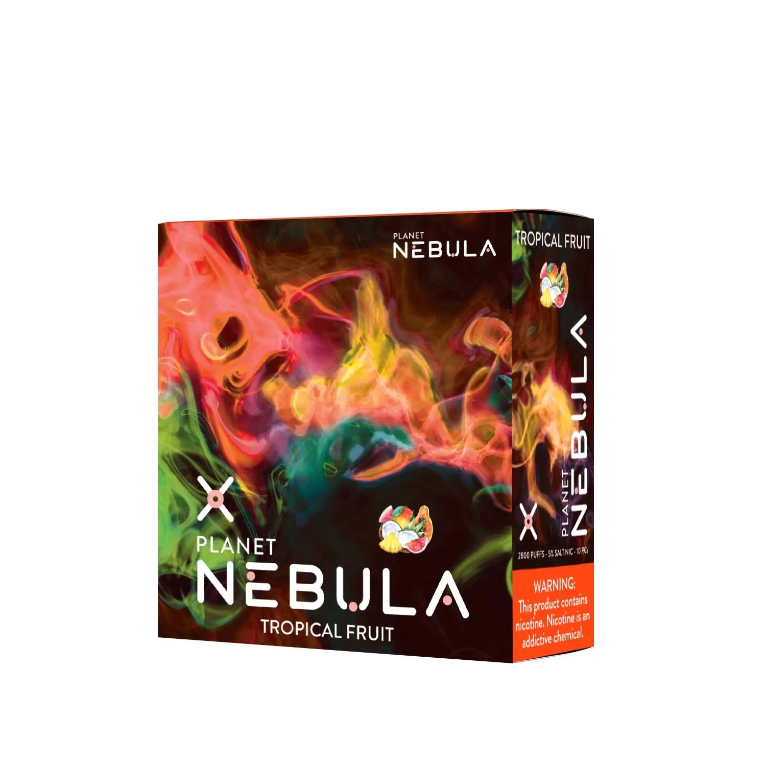 Nebula Planet 5% 2800 Puffs Vape - Tropical Fruit - B2B Nebula
