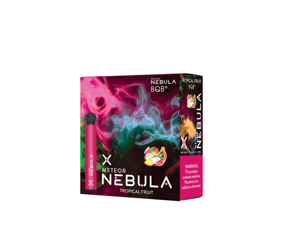 Nebula Meteor 2% 800 Puffs - Tropical Fruit