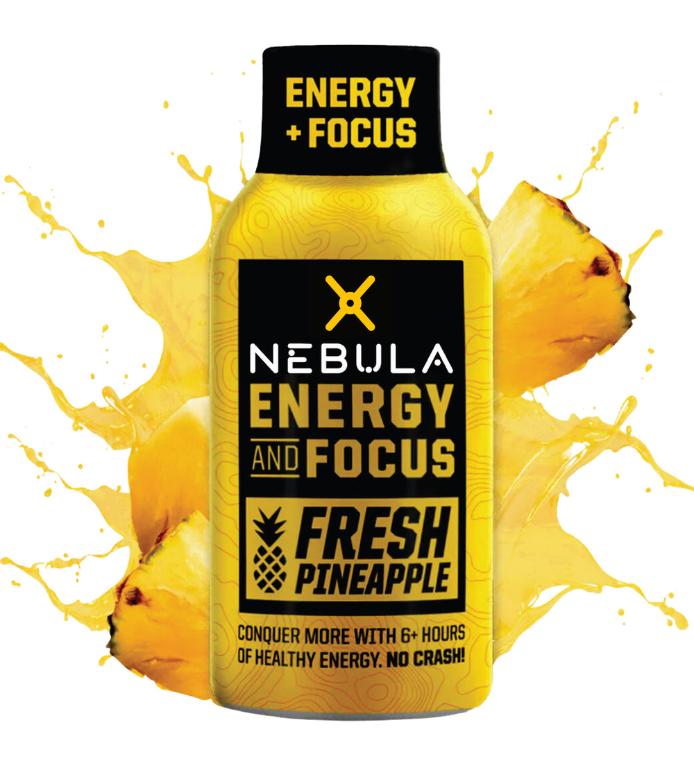 NEBULA Energy + Focus Shot | Fresh Pineapple (Extra Strength, 1.93 oz)
